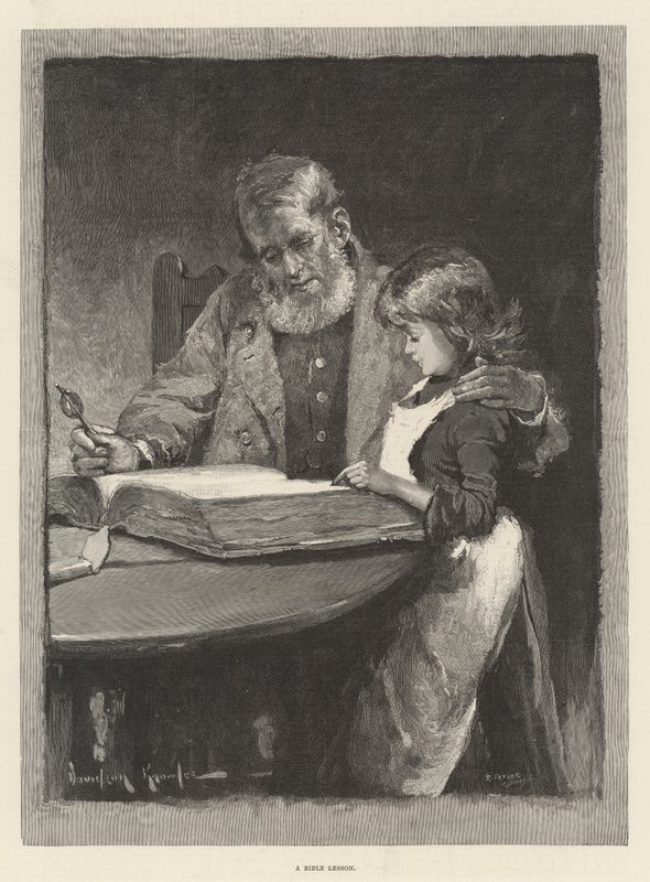 A Bible Lesson by Davidson Knowles
