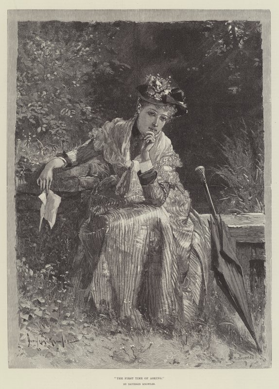 The First Time of Asking by Davidson Knowles