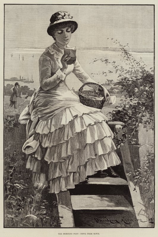 The Morning Post, News from Town by Davidson Knowles
