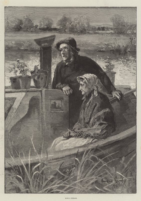 Down Stream by Davidson Knowles