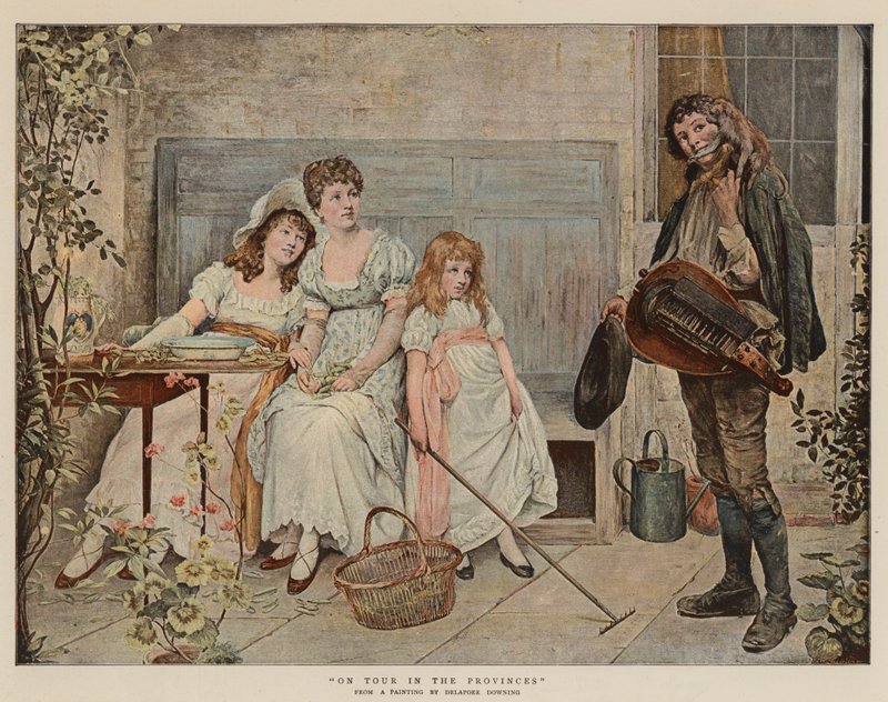 On Tour in the Provinces by Delapoer Downing