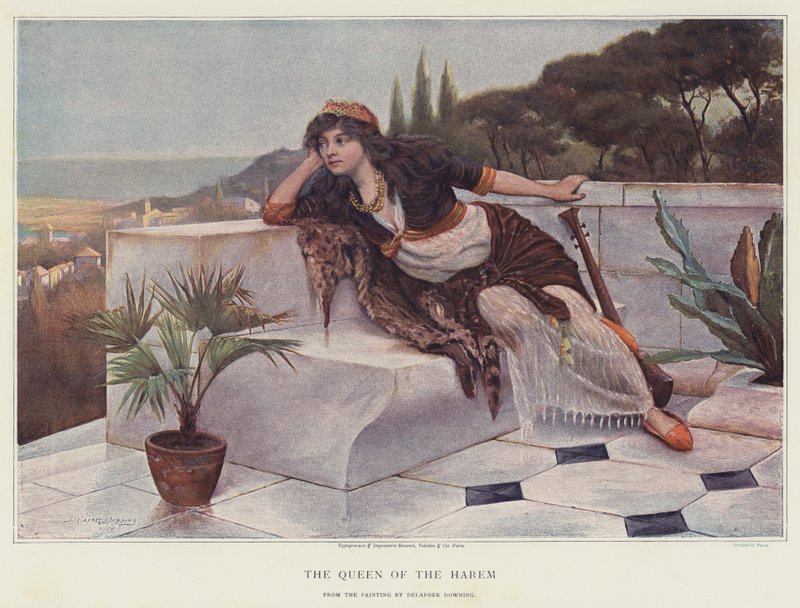 The Queen of the Harem by Delapoer Downing