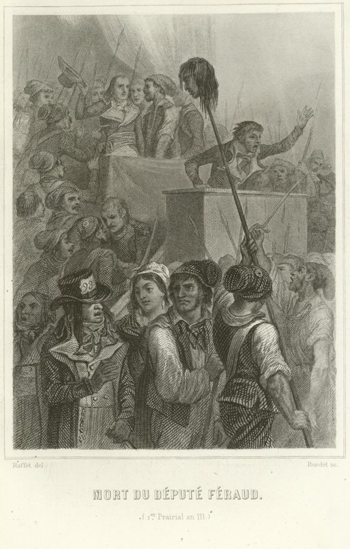 The Death of Deputy Feraud by Denis Auguste Marie Raffet