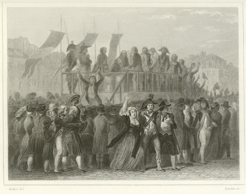 Volunteers Enlisting by Denis Auguste Marie Raffet