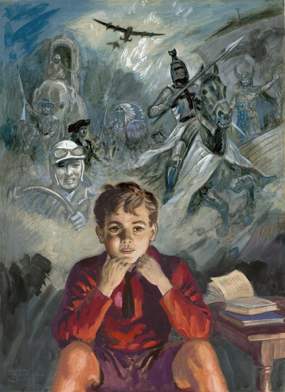 Boy Thinking by Derek Charles Eyles