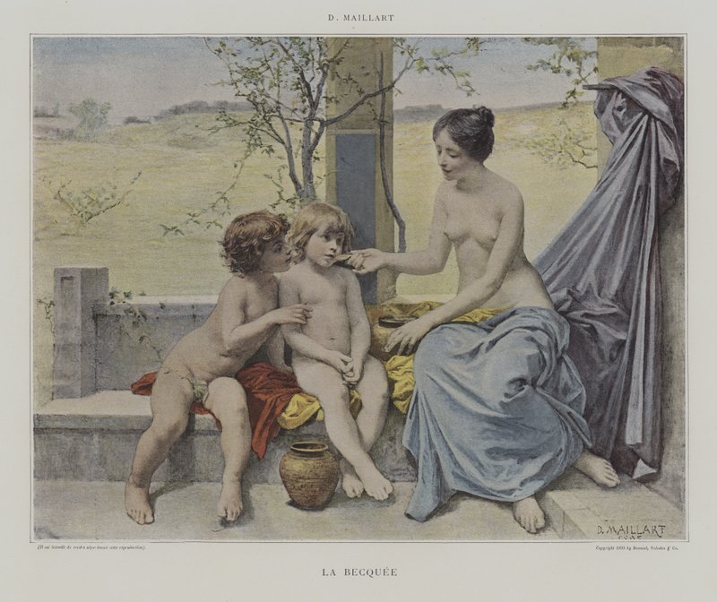 The Feeding by Diogene Ulysse Napoleon Maillart