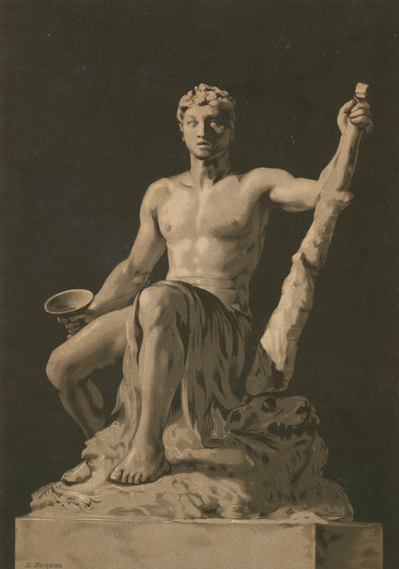 Statue of Hercules by Dionisio Baixeras Verdaguer