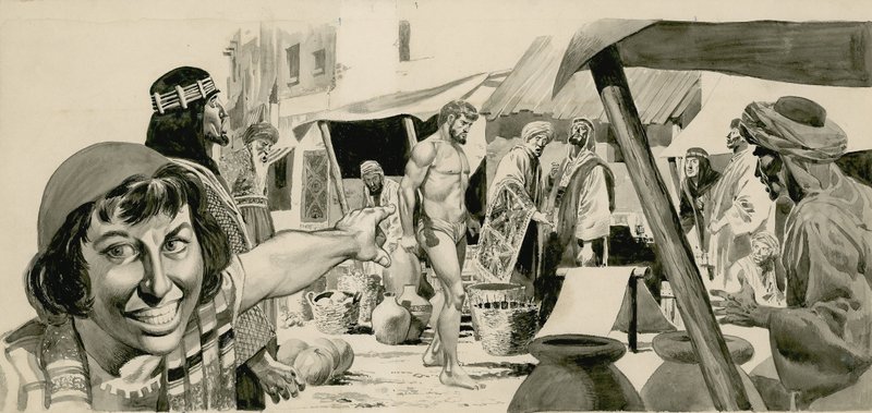 Isaiah Walking Naked by Don Lawrence