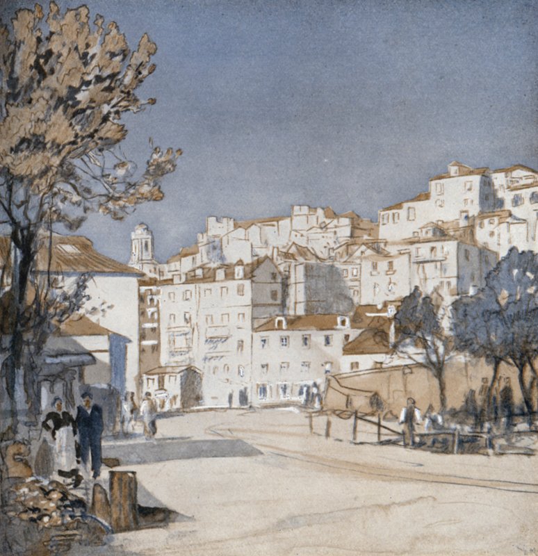 Old Lisbon to-day by Donald (after) Maxwell
