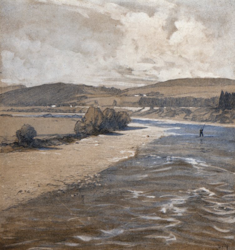 The Dee at Aboyne by Donald (after) Maxwell