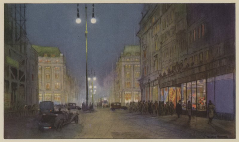 Regent Street by Donald Maxwell
