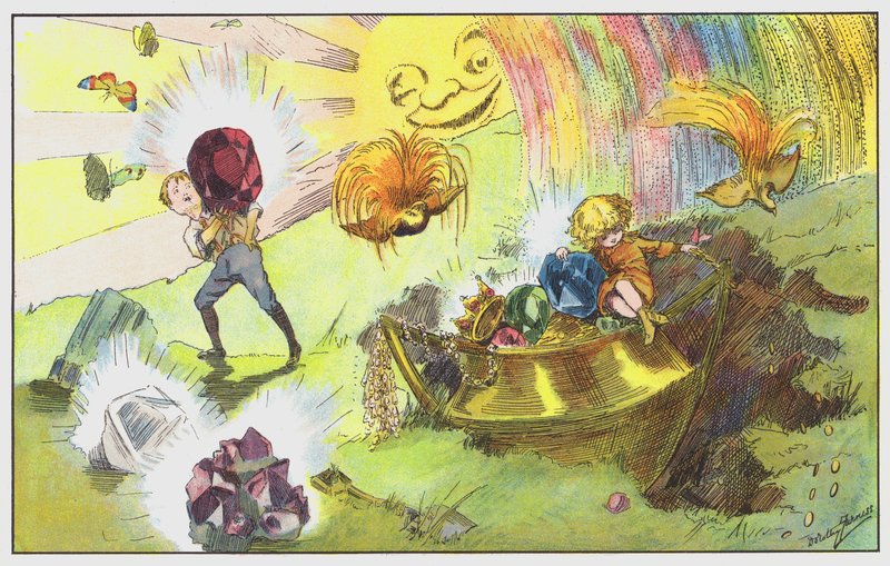 The Hidden Treasure by Dorothy Furniss