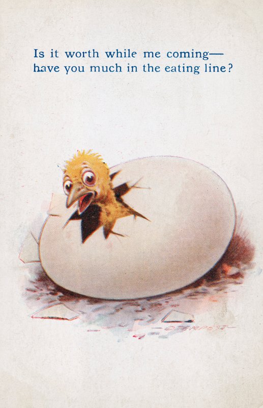 Egg Opening by Douglas Tempest