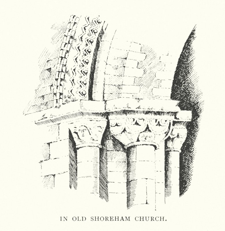 In Old Shoreham Church by Duncan Moul
