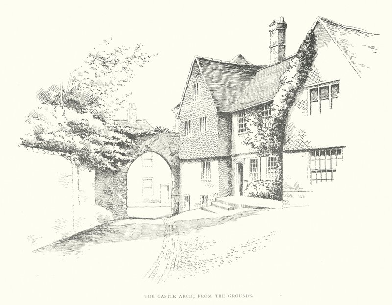 The Castle Arch, from the grounds by Duncan Moul