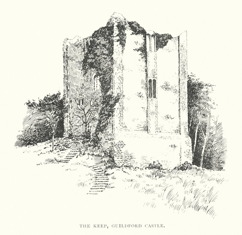 The Keep, Guildford Castle by Duncan Moul