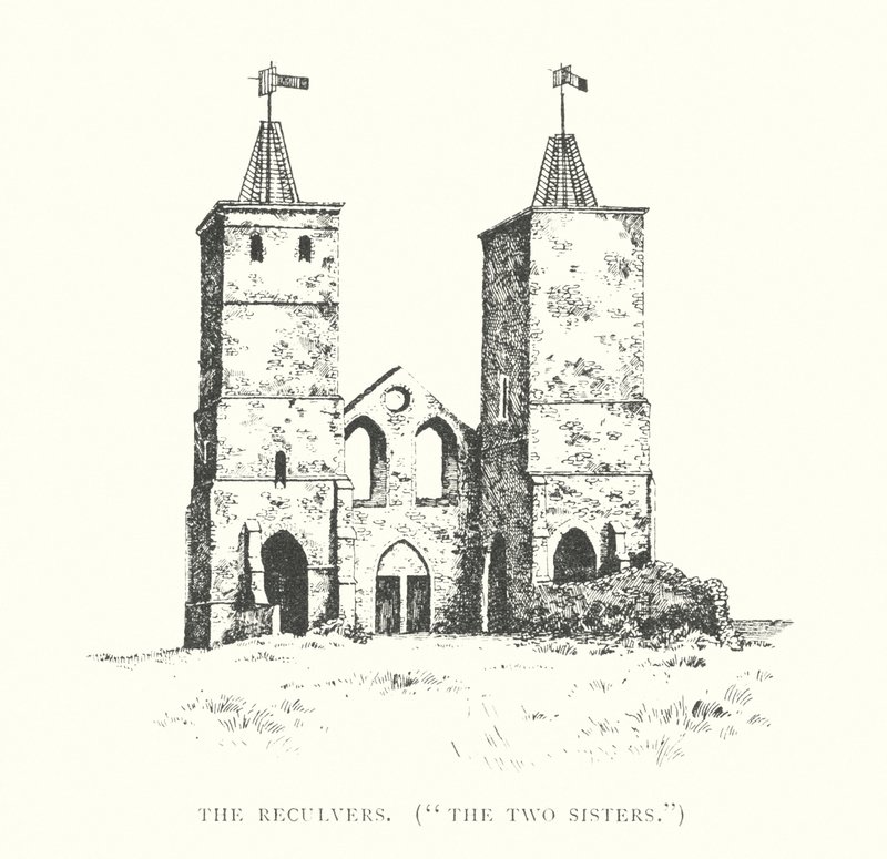 The Reculvers, "The Two Sisters" by Duncan Moul