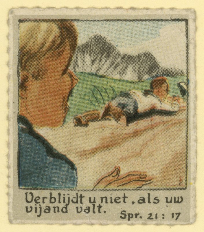 Do not rejoice when your enemy falls by Dutch School