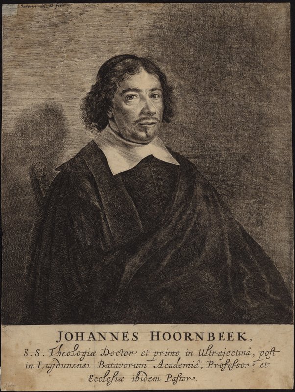 Portrait of Johannes Hoornbeek by Dutch School