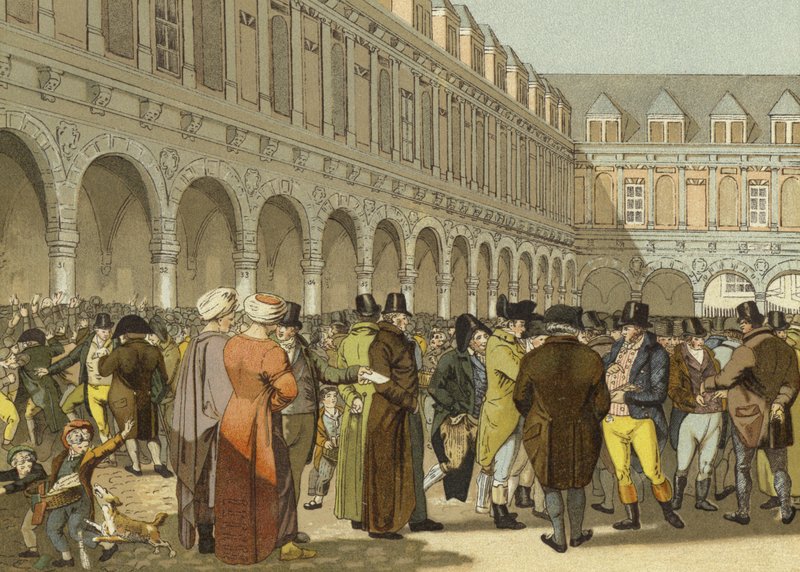 The Great Exchange of Amsterdam, 19th Century by Dutch School