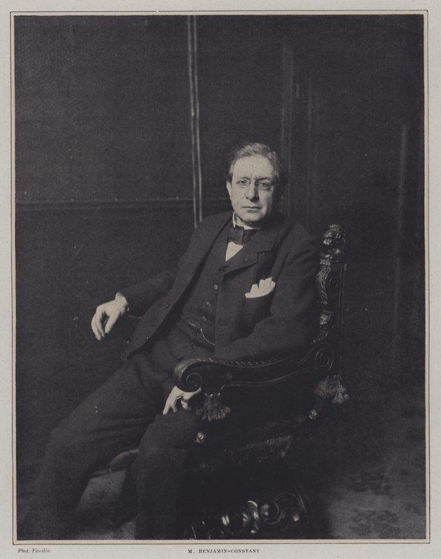 Jean-Joseph Benjamin-Constant, French Artist by E. Fiorillo