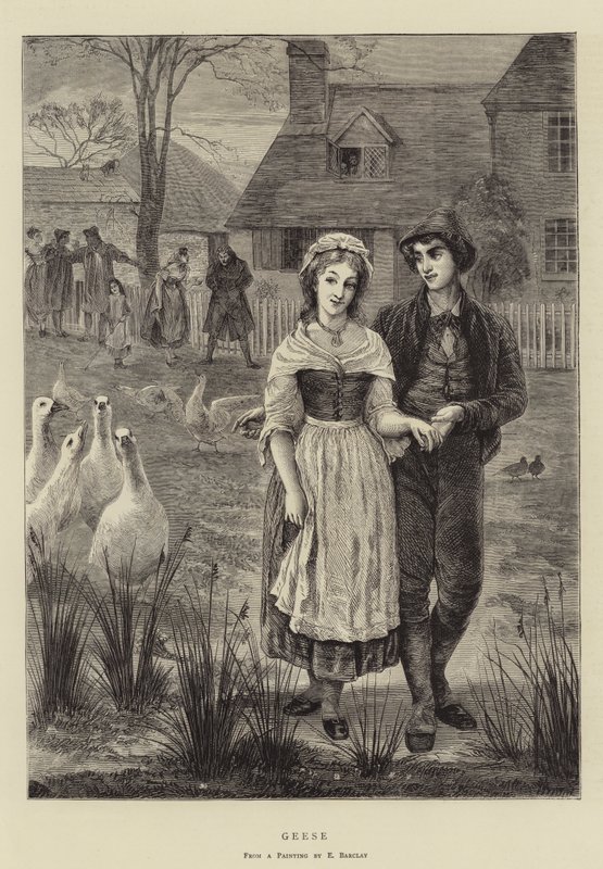 Geese by Edgar Barclay