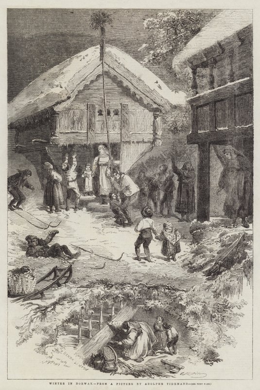 Winter in Norway by Edmond Morin