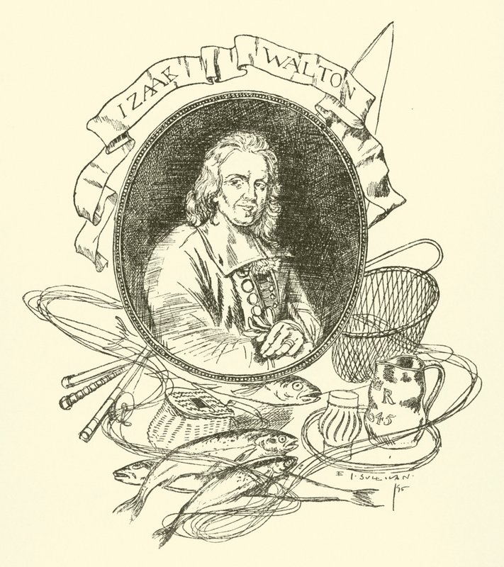 Izaak Walton by Edmund Joseph after Sullivan