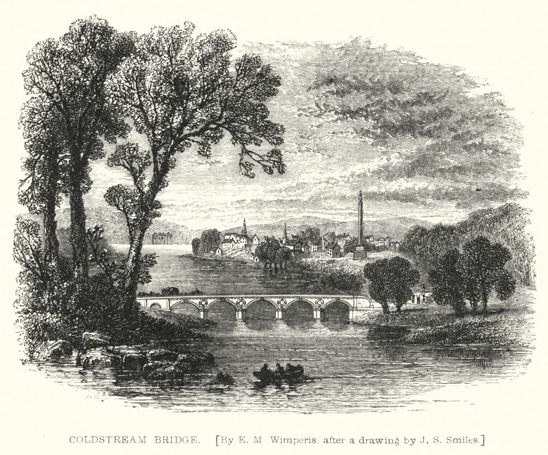 Coldstream Bridge by Edmund Morison (after) Wimperis