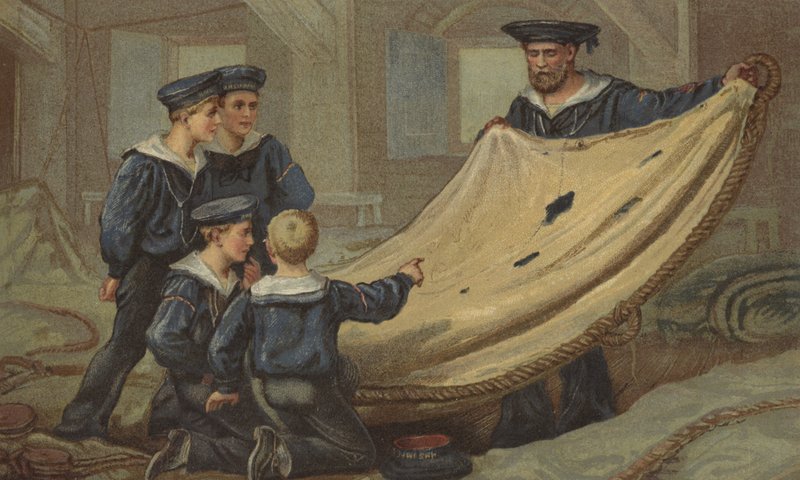 A Relic of Trafalgar by Edmund Richard White