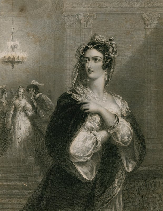 Mrs Sarah Siddons by Edmund Thomas Parris