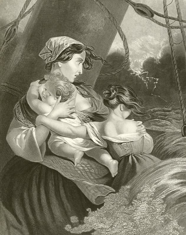 The Storm by Edmund Thomas Parris