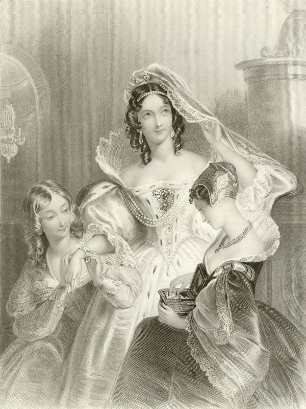 The Bridal Eve by Edmund Thomas Parris