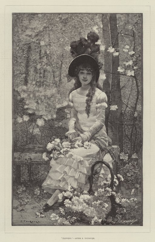 Flowers by Edouard Toudouze