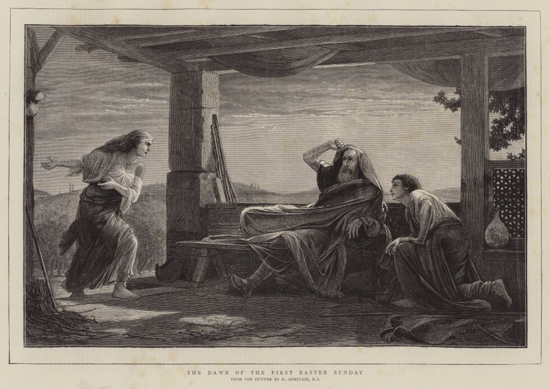 The Dawn of the First Easter Sunday by Edward A. Armitage