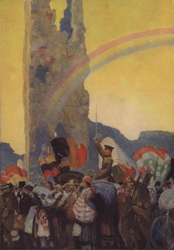 After the Storm of War - King Albert by Edward Adrian Wilson