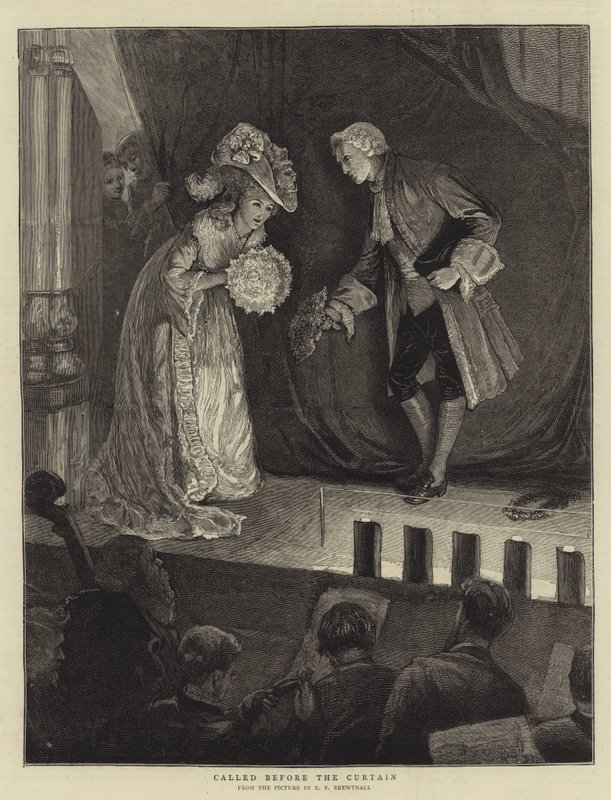 Called before the Curtain by Edward Frederick Brewtnall