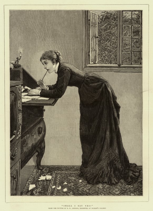 Shall I Say Yes by Edward Killingworth Johnson