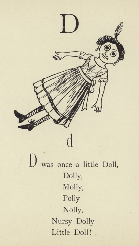 The Letter D by Edward Lear