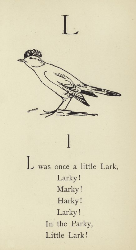 The Letter L by Edward Lear