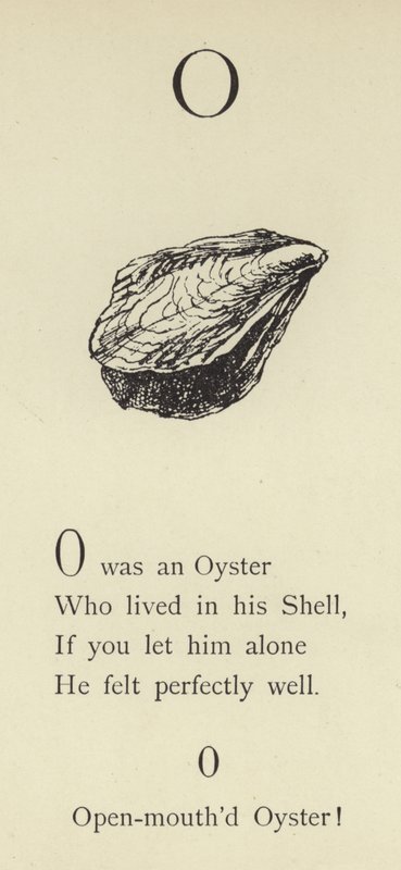 The Letter O by Edward Lear