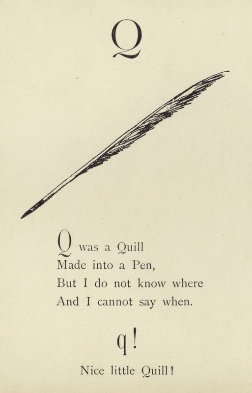 The Letter Q by Edward Lear