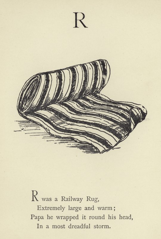 The Letter R by Edward Lear