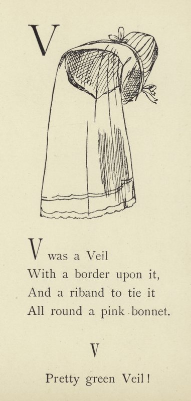 The Letter V by Edward Lear