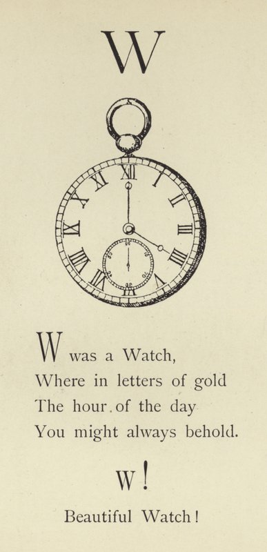 The Letter W by Edward Lear