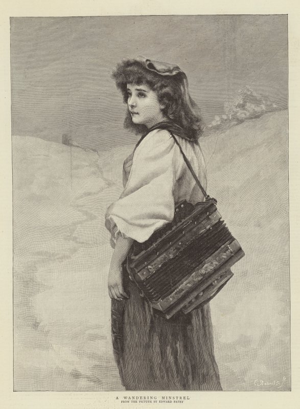 A Wandering Minstrel by Edward Patry