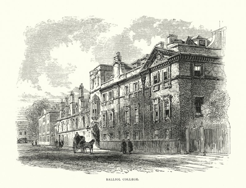 Balliol College by Edward (after) Whymper