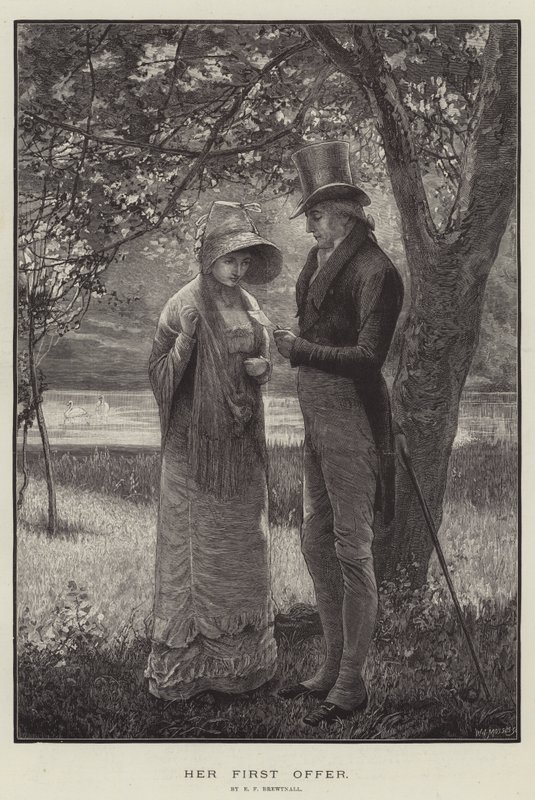 Her First Offer by Edward Frederick Brewtnall