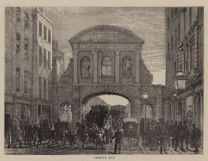 Temple Bar by Edward Henry Fahey
