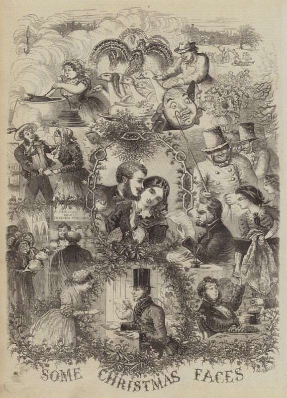 Some Christmas Faces by Edward Hull